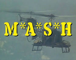 M*A*S*H TV series 1972 Alan Alda as Hawkeye Pierce Wayne Rogers McLean Stevenson Loretta Swit Jamie Farr 4077th Mobile Army Surgical Hospital television stills CBS show, AI generated