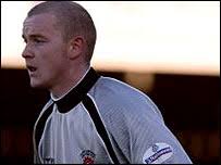 Hartlepool goalkeeper Jim Provett. Provett has seized his chance this season - _39695813_provett203