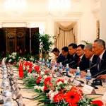 With Trump absent, China Russia