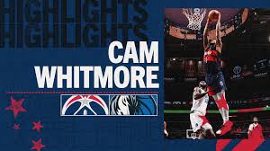 Cam Whitmore Shines in Wizards' Loss to Mavericks