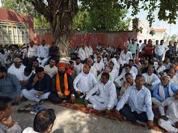 करनाल में बाबा साहेब की तस्वीर विवाद सुलझा: दोनों पक्षों में हुआ समझौता, डीएसपी बोले-पहले जमीन से स्टे हटेग...