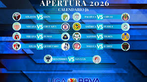 Calendario de partidos de la J6 del Apertura 2026