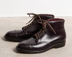 Alden cordovan shoesの画像