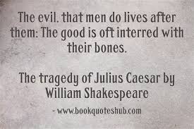 The tragedy of Julius Caesar | Book Quotes Hub via Relatably.com