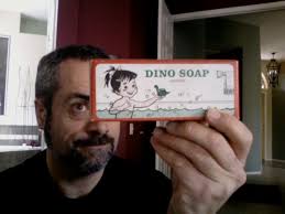 One of my great treasures is a box of Sinclair Dino Soap. My brother and I were crackers for it. We always wanted father to get his gasoline at Sinclair. - video-snapshot1