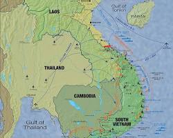 Image of Vietnam War Map