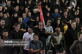 تجمع شبانه عزاداران و آیین شام غریبان حسینی در گرگان برگزار شد
