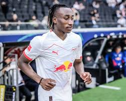 Yan Diomande back in RB Leipzig training
