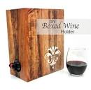 Box wine holder