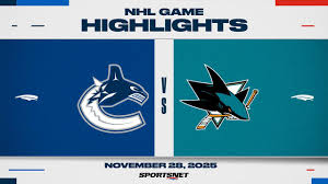 Sharks Defeat Canucks with Special Teams Performance