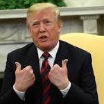 Trump floats large fine, management