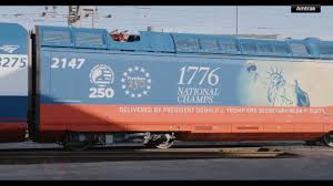 Amtrak's Freedom 250 Acela train makes inaugural ride from Washington DC to Philadelphia