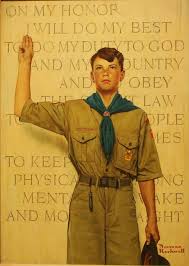 Image result for boys scouts usa norman rockwell