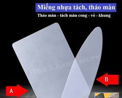 Image of Tháo các miếng nhựa che chắn màn hình