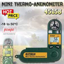 45158 EXTECH เครื่องวัดความเร็วลม อุณหภูมิ และความชื้น