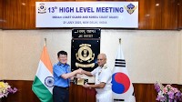 13th High-Level Meeting between coast guards of India and Korea