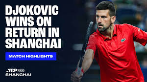 Djokovic Histórico: Récord de Edad y Victoria en el Masters de Shanghái - Imagen principal del artículo