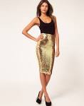 Sequin skirt