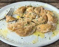 Image of traditional Tyrolean food in the Dolomites