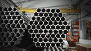 Stacked Steel Tubes Bundled Hexagonal Patterns Stock Footage ...