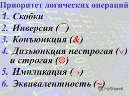 Результат пошуку зображень за запитом "таблиці істинності для логічних виразів"