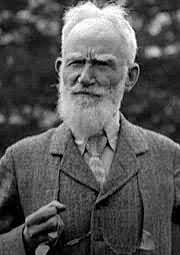 ... schon der Nobelpreisträger und Pazifist George Bernard Shaw erkannt: