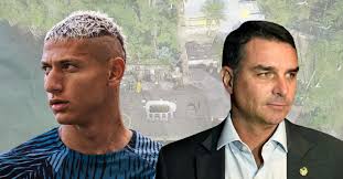 Disputa por mansão de R$ 10 mi envolve Richarlison e Flávio Bolsonaro