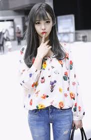 Image result for รูปสาว​เ๥าหลีผมสีม่ว๫น่ารั๥ๆ​