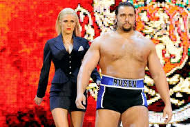 Image result for rusev vs brock lesnar
