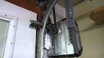 Homemade garage door opener