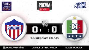 La Patria Manizales. . #AlAire ⚽ Atlético Junior vs Once Caldas | vuelta de los cuartos de final de la Liga BetPlay 2026 I