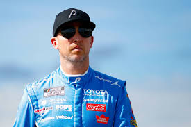 Denny Hamlin will start at the rear after grabbing Michigan pole