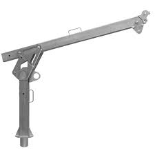 Portable Steel Davit 150 Arm, 60 Mast – Shrinkwrap Supplies