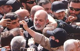تصاویری از فرمانده کل سپاه در میان انبوه جمعیت مصلای تهران