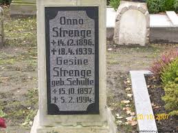 Grab von Onno Strenge (14.12.1896-18.04.1939), Friedhof Rhaude - rd026