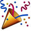 Image result for party popper emoji