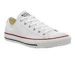 Leather converse white