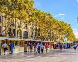 Image of Las Ramblas در بارسلونا