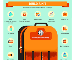 Image of earthquake preparedness kit