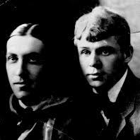 Anatoly Mariengof (L) and Sergei Esenin (R). Aren&#39;t they cute? According to biographers, Sergei Esenin (1895-1925) and Anatoly ... - Esenin