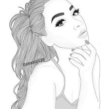 Résultat de recherche d'images pour "image swag fille dessin"