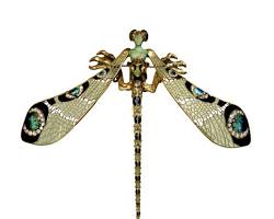 Gambar René Lalique Dragonfly Brooch