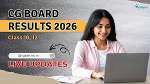 CG Board Result 2026 @cgbse.nic.in Live; Check CGBSE 10th, 12th Result 2026 Date & Time Updates