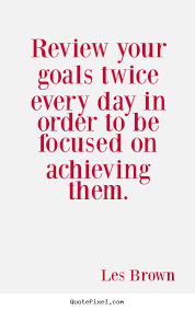 Les Brown Quotes About Goals. QuotesGram via Relatably.com