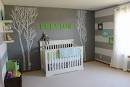 Photos decoration chambre bebe fille gris