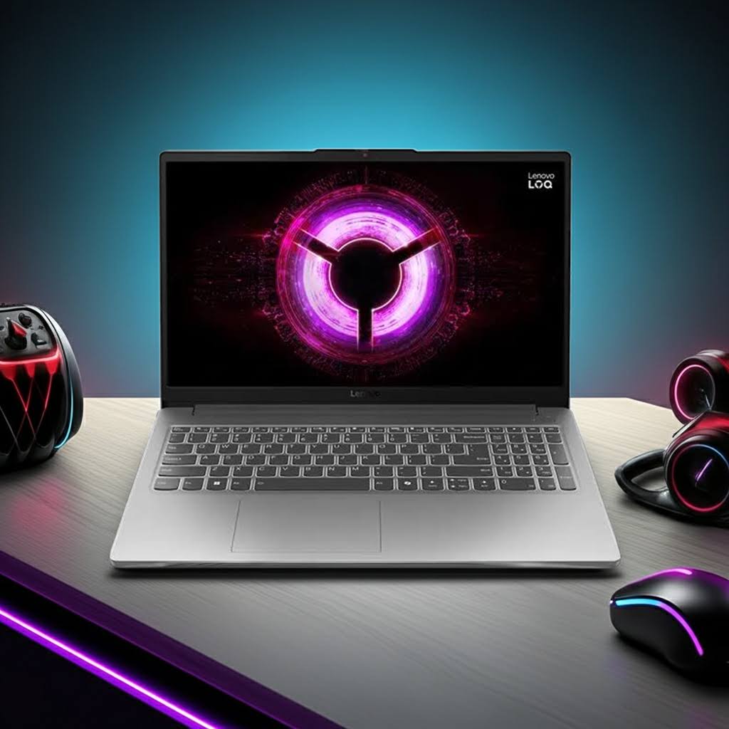 Lenovo LOQ Essential Gen 10 (15" AMD) Processore AMD Ryzen™ 5 7535HS (3,3 GHz - 4,55 GHz)/Windows 11 Home 64/512 GB SSD M.2 2242 PCIe Gen4 QLC