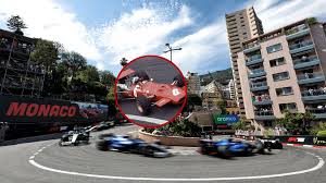 Ferrari legend crashes classic F1 car in Monaco Historic GP
