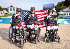 U.S. Paralympic Dressage Team Earns Historic Gold in Team Final at Paris 
2024 Paralympic Games