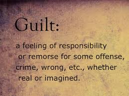 Image result for feeling guilty