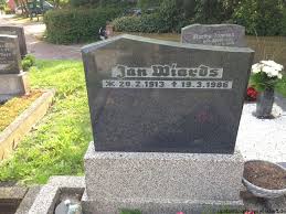 Grab von Jan Wiards (20.02.1913-19.03.1986), Friedhof Pilsum